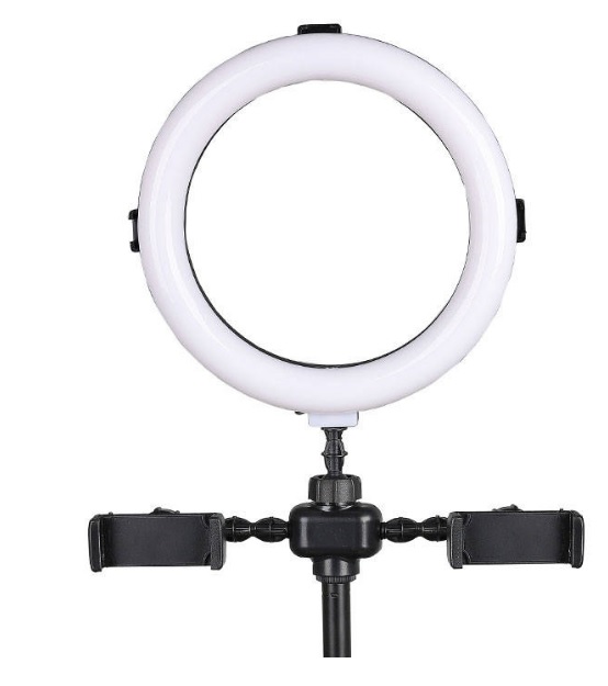 STATYW MIKROFONOWY Z UCHWYTEM NA SMARTFON+OŚWIETLE Marka Kaline