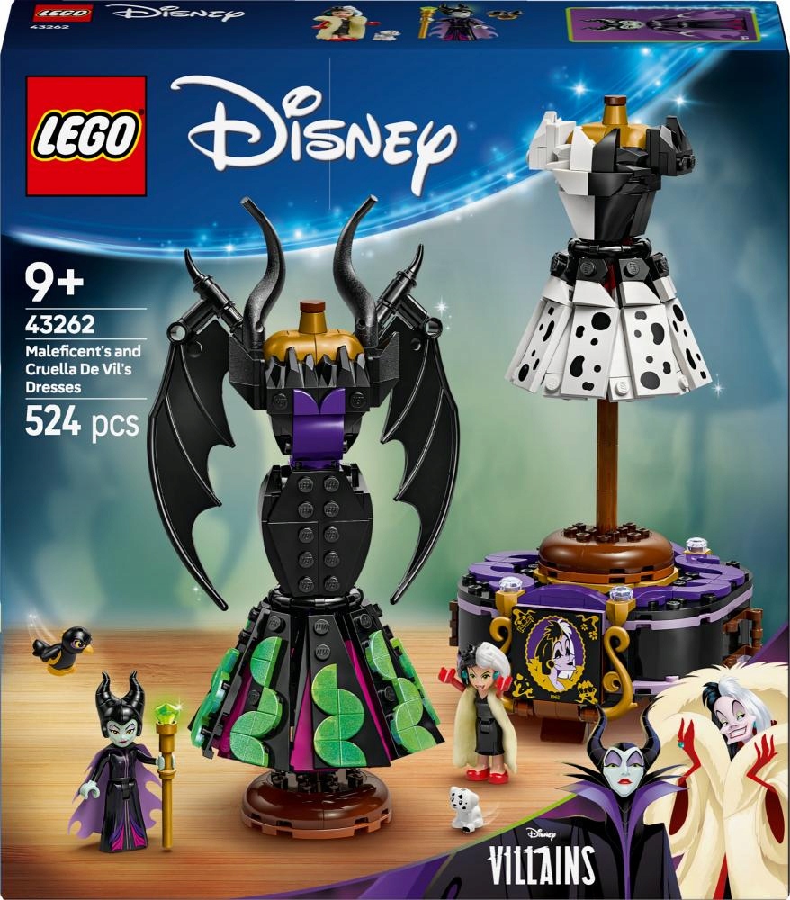 Lego Disney Classic Šaty Diaboliny a Cruelli De Mon 43262