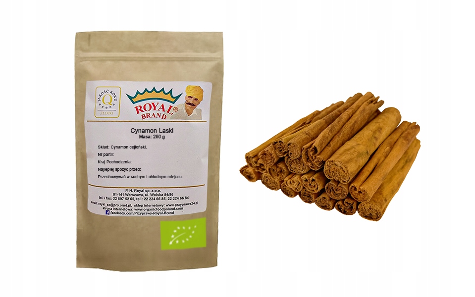 skořice cejlonská celá Skořice Bio 250g Ekologická Čerstvá