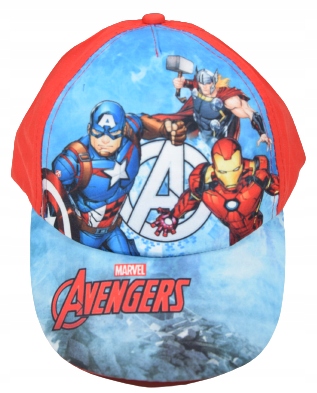 

Czapka z daszkiem Avengers Marvel 56 Ochrona UV30+
