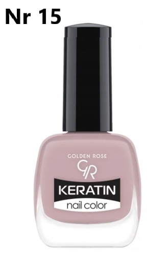 

Lakier do paznokci keratyna Golden Rose Keratin 15