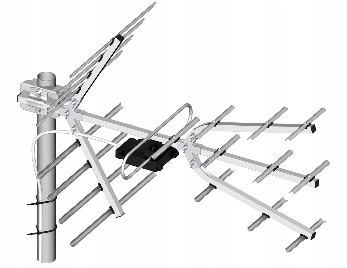 

Antena kierunkowa DVB-T2 Uhf 17/21-48/TRIDIGIT