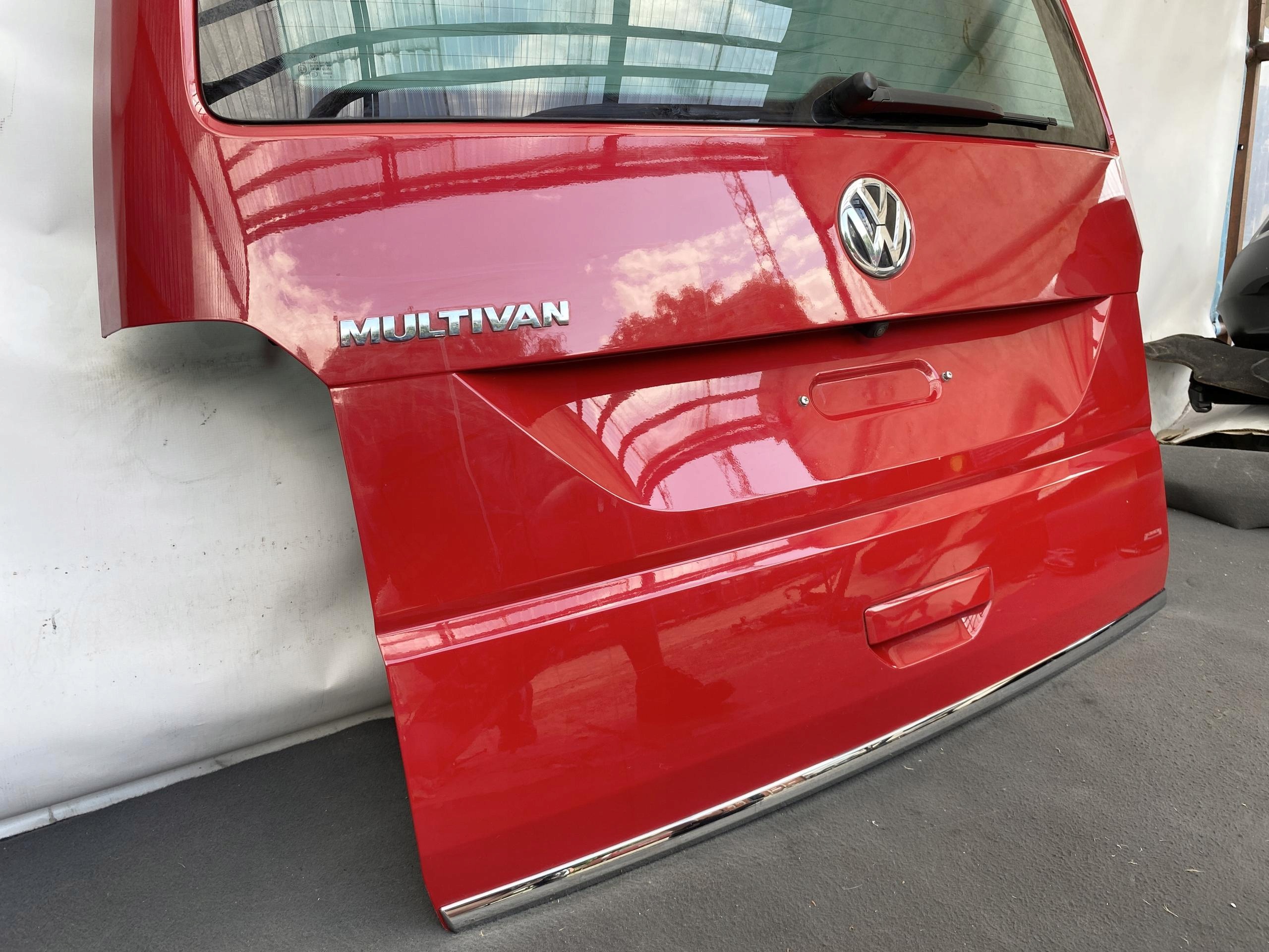 VW TRANSPORTER T6 15- boot doors electrical opening red Z window
