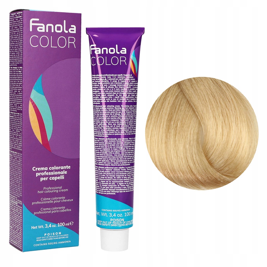 FANOLA 10.0 CREMA COLORE FARBA DO WŁOSÓW 100ML