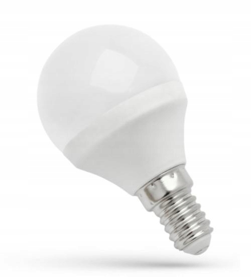 

Żarówka Led kulka E14 6W Nw neutralna Spectrum