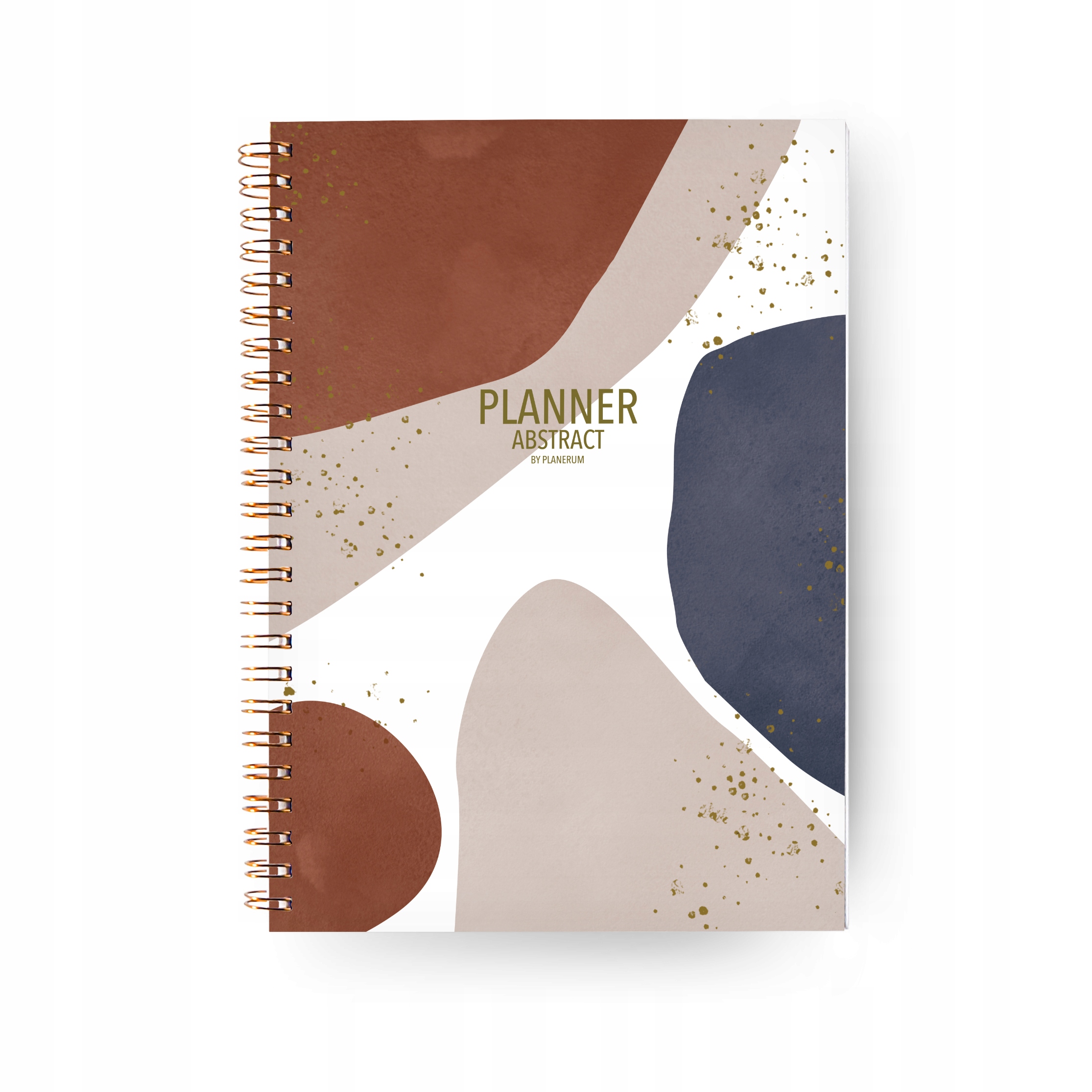 PLANER Dzienny a5 Niedatowany Planner Abstract