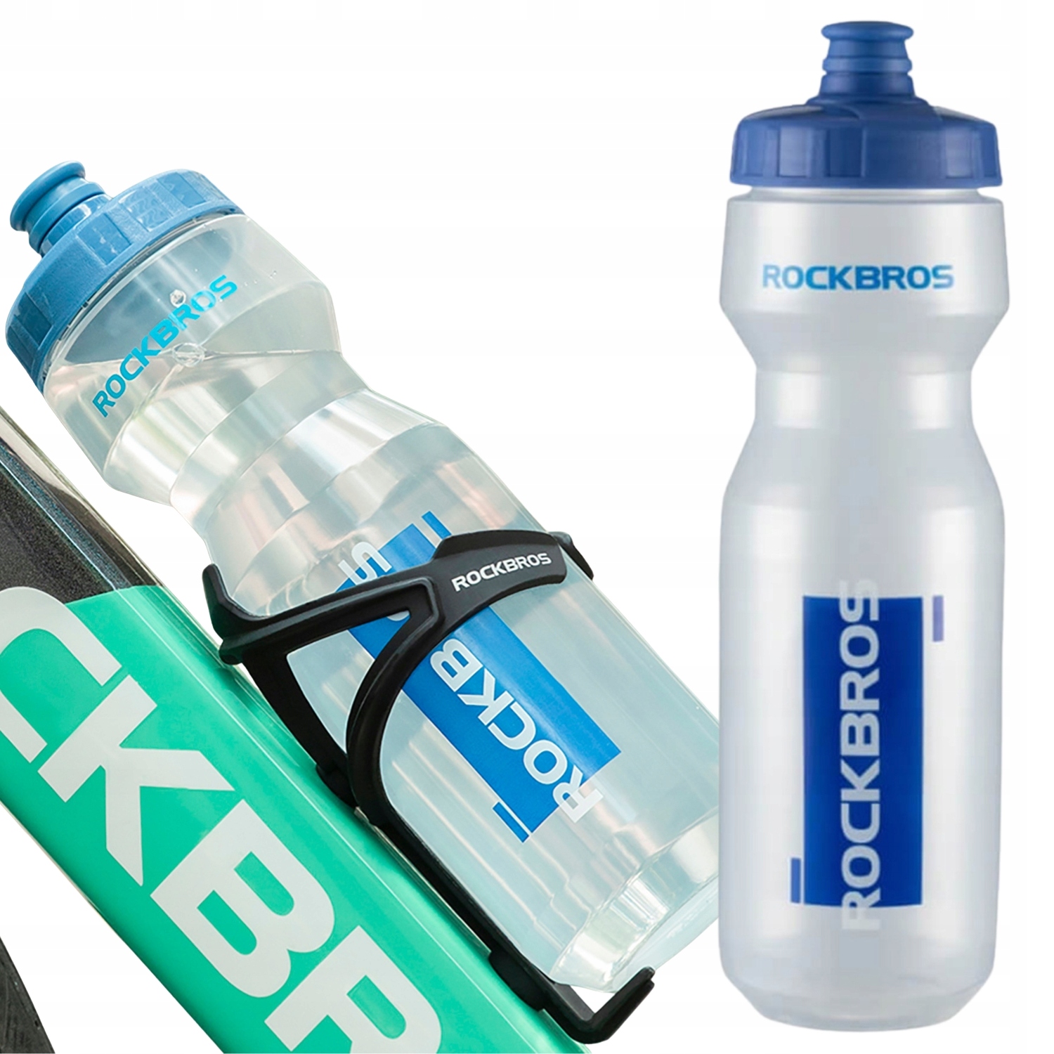 Bidon Butelka Na Wodę Rower Wycieczki Trening Do Szkoły 750ML Rockbros