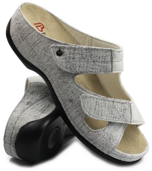 Široké pásky pro ženy pro práci ve stoje na suchý zip Berkemann Janna 35,5