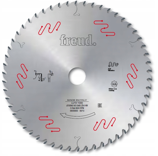 

Piła tarczowa Freud LU1H D=250 48z uniwersalna