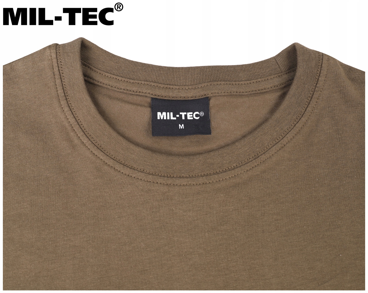 Koszulka Męska MIL-TEC T-Shirt Podkoszulek Bawełniana na co dzień 3XL Płeć mężczyzna