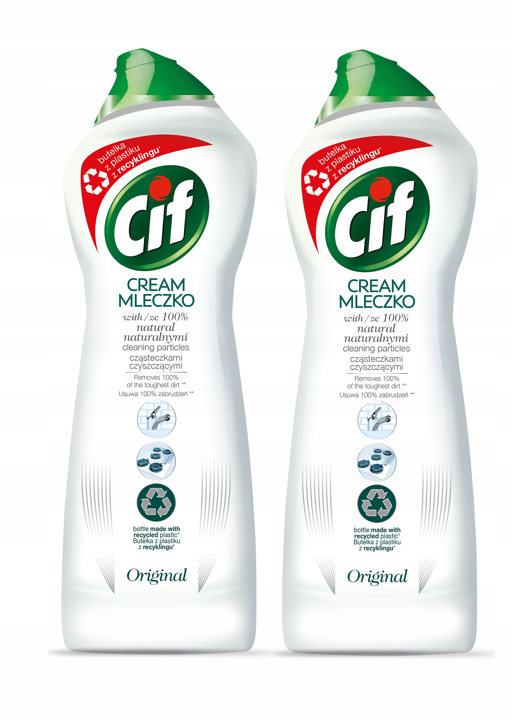 

Cif Cream Original z mikrokryształkami 2x780