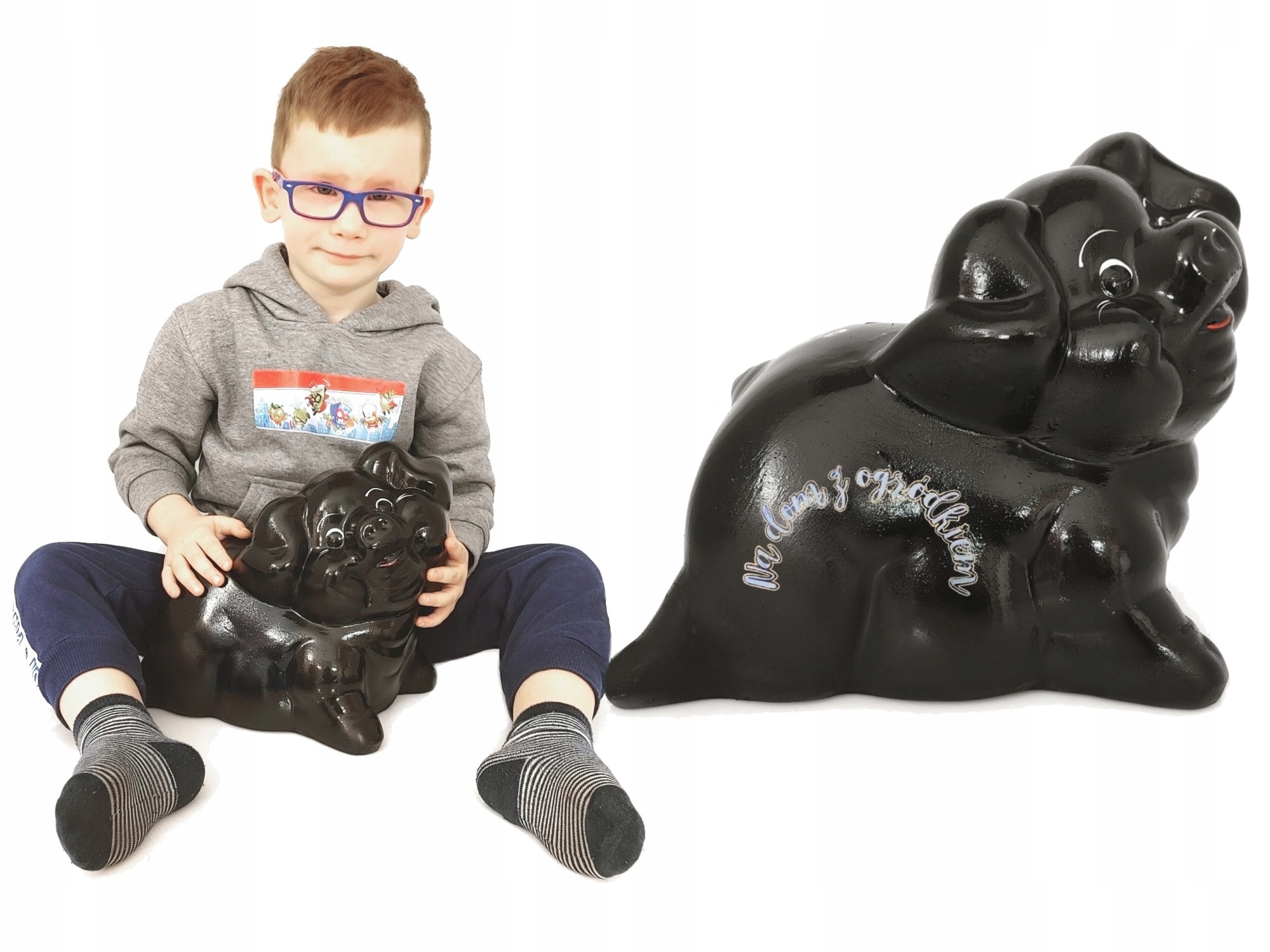 

Świnka Skarbonka Bardzo Duża Twój Napis (SK3C)