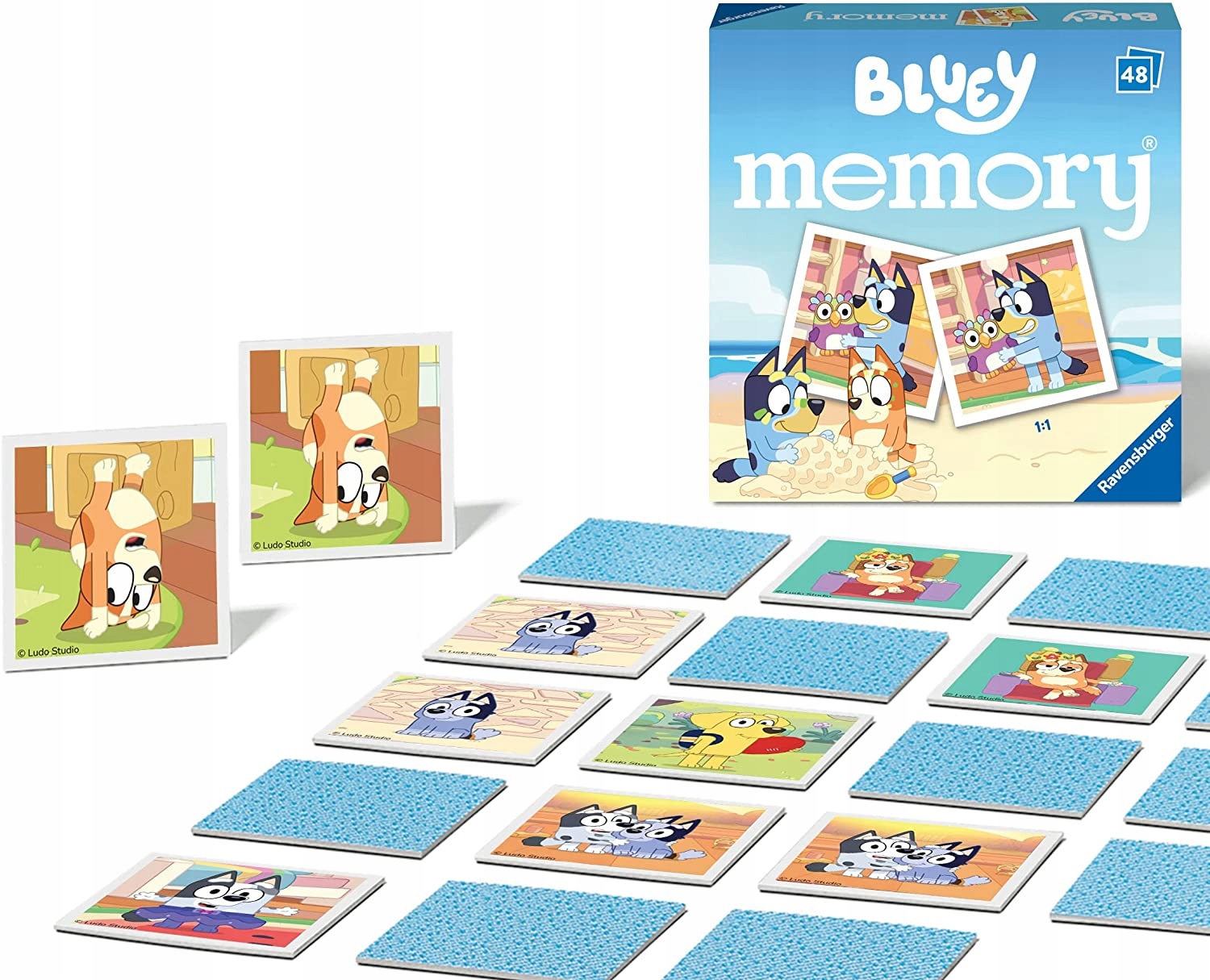 

Ravensburger Bluey Mini Memory Matching Picture