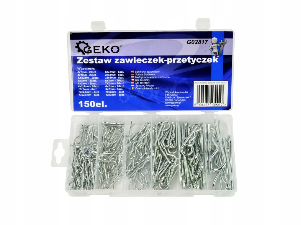 

Zestaw Zawleczek Przeczyteczek 150el