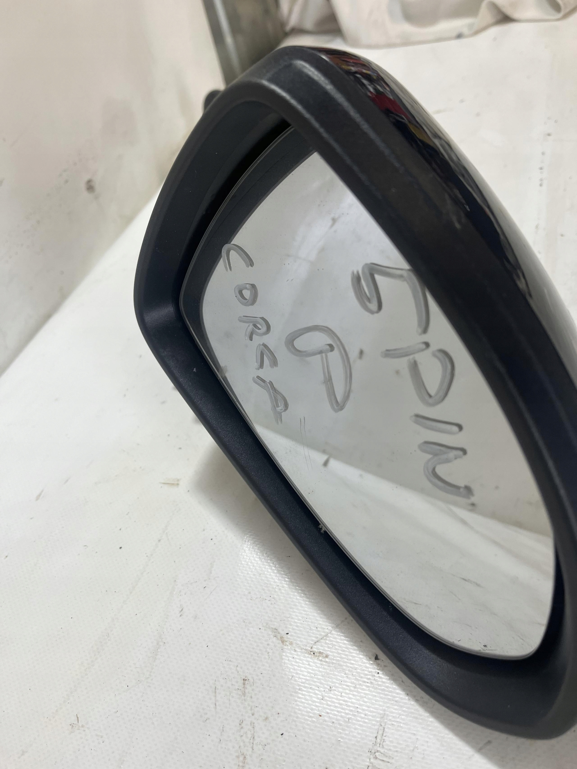 mirror right POLYSK 5PIN black, EU KPL. OPEL CORSA E 18R mirror