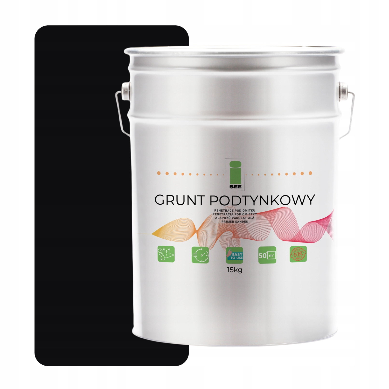 Podklad Pod Fasádní Silikonovou Omítku Černý 15 Kg