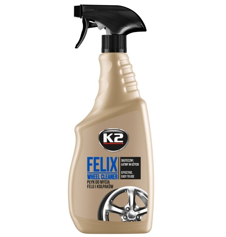 K2 Felix 750 ML Płyn Do Mycia Czyszczenia Wszystkich Felg Alufelg Kołpaków
