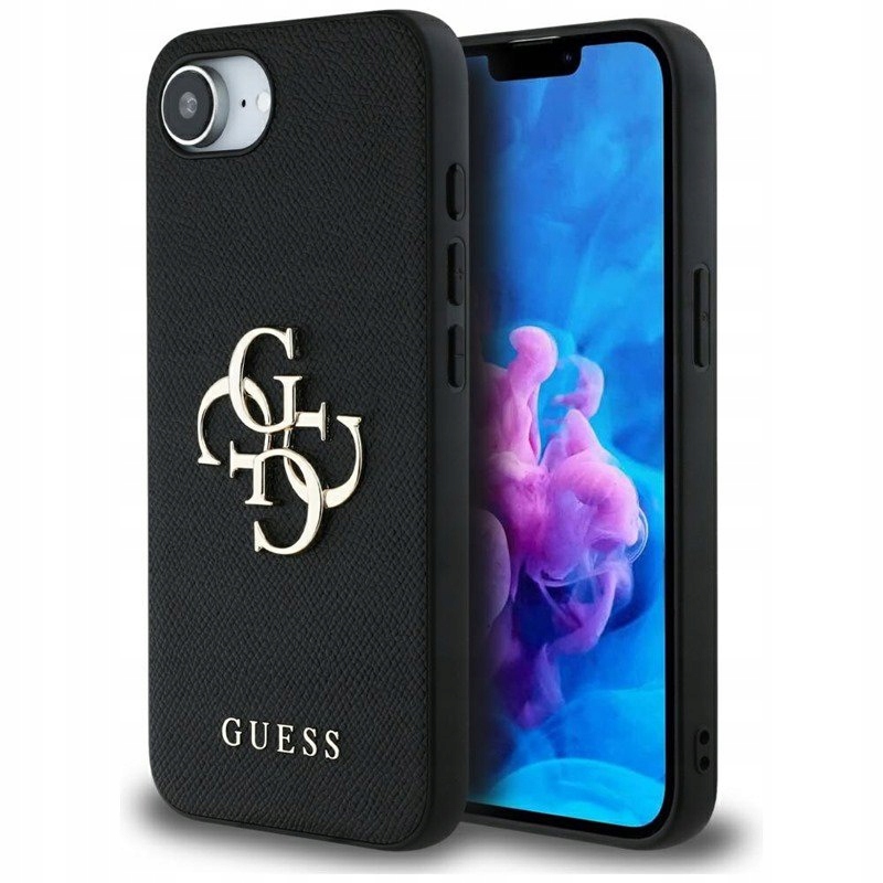Guess Etui do iPhone 16e (czarny)