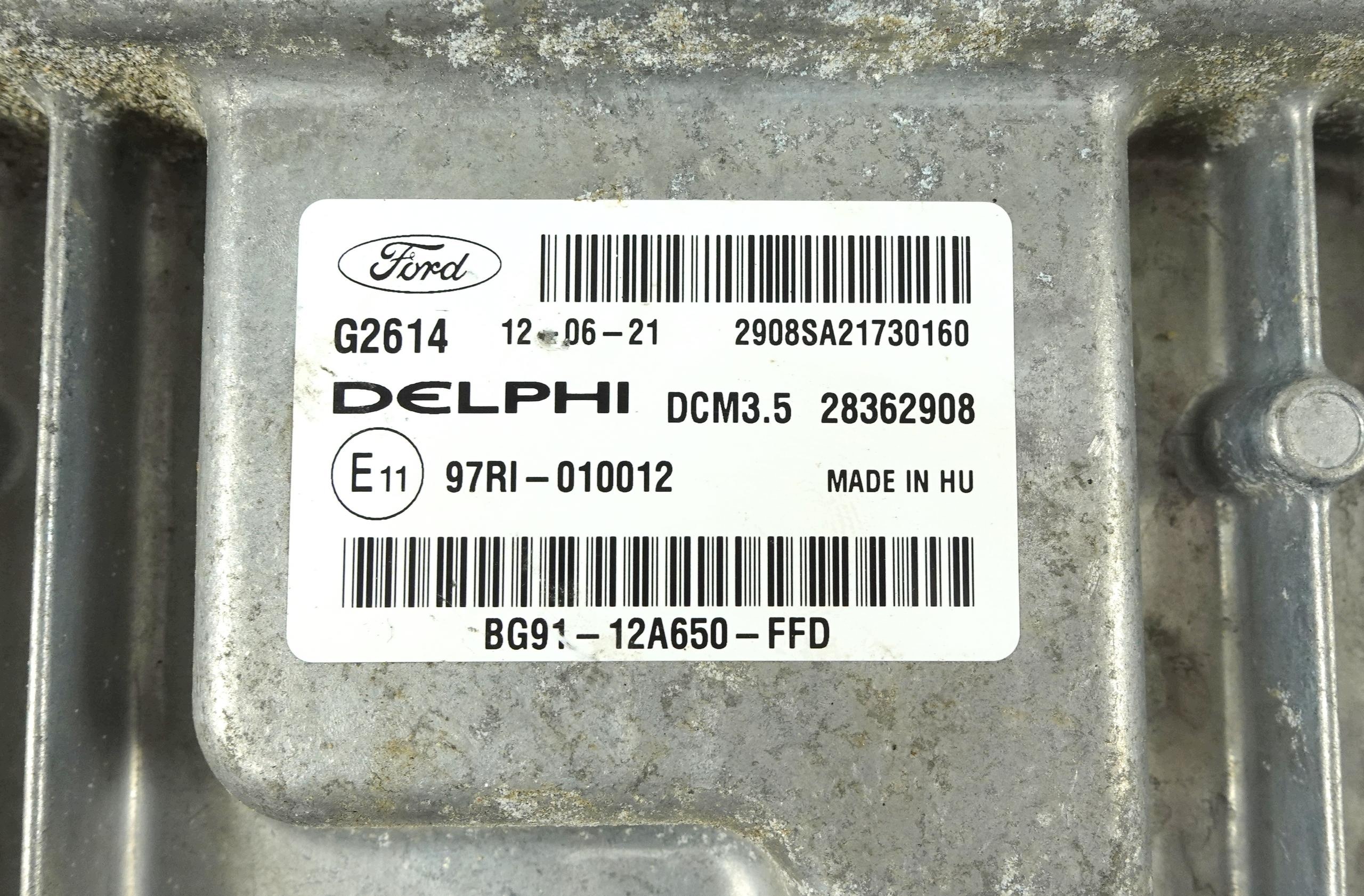 computer motore FORD S-MAX LIFT 2.0 TDCI BG91-12A650-FFD 28362908