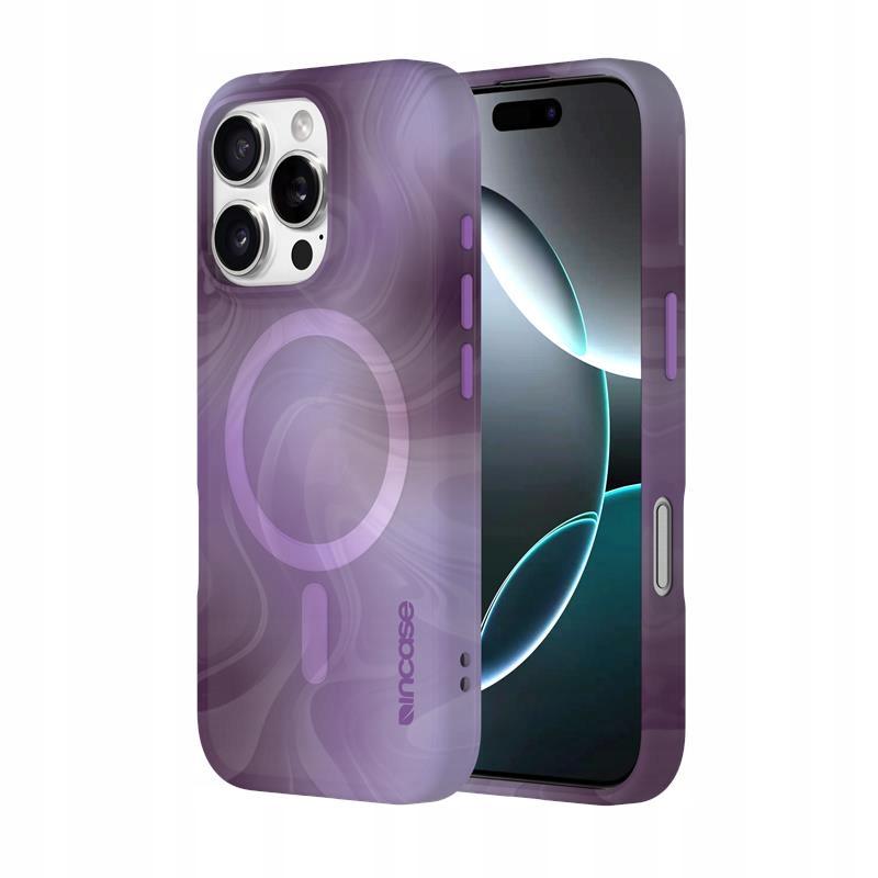 Incase Halo Case MagSafe – Pouzdro pro iPhone 16 Pro (Oil Slick Lilac)
