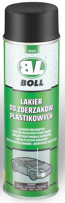 BOLL пластиковый лак черный спрей краска 001016
