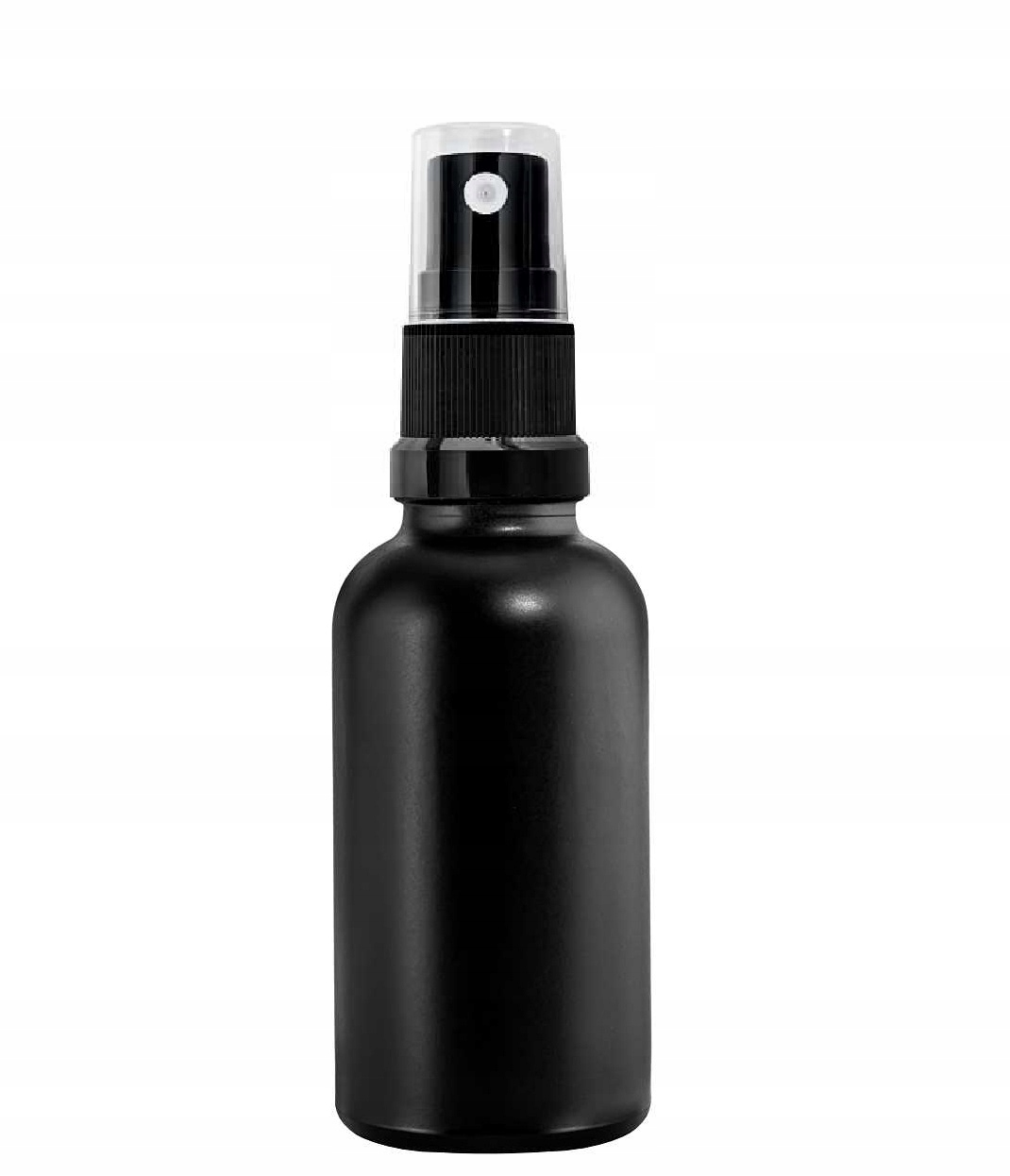 

Butelka Szklana 50ML Czarna Matowa Z Atomizerem Cz