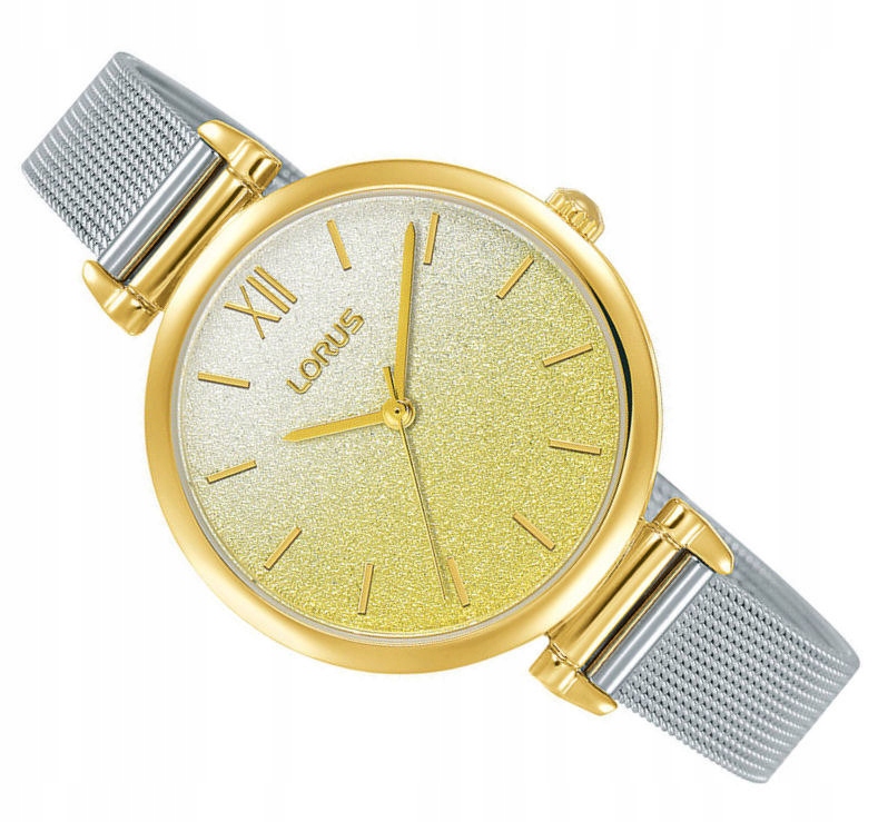 Zlaté Dámské Hodinky Lorus Fashion RG234QX8 Mesh