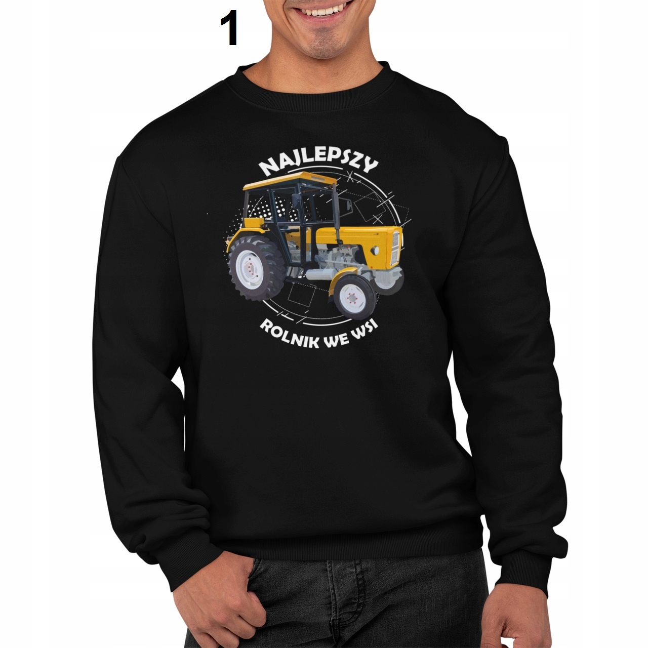 BLUZA DLA TATY DZIADKA WUJKA TRAKTOR CIĄGNIK WZORY Rozmiar one size