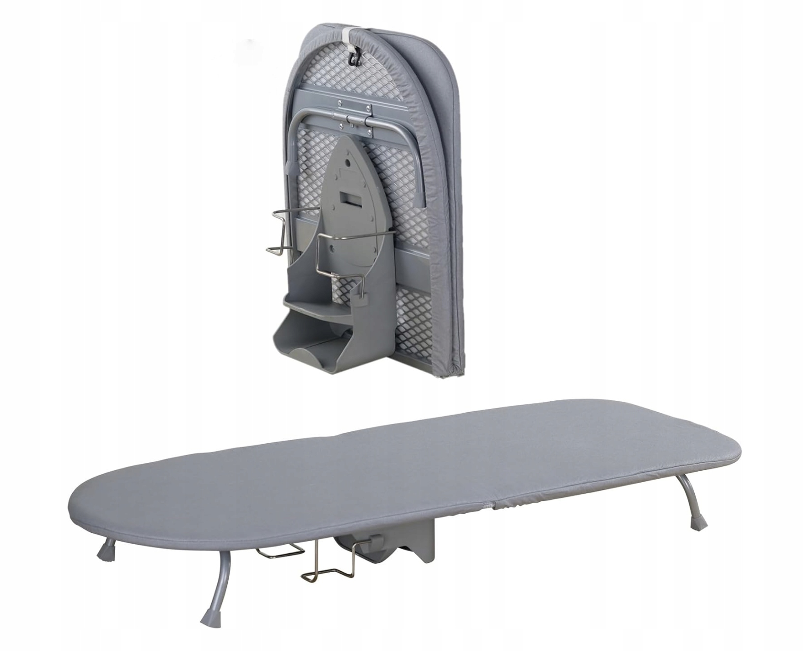 Levně Skládací Žehlicí Prkno Malé Na Stůl Do Skříně Vsuvné Nástěnné Držák