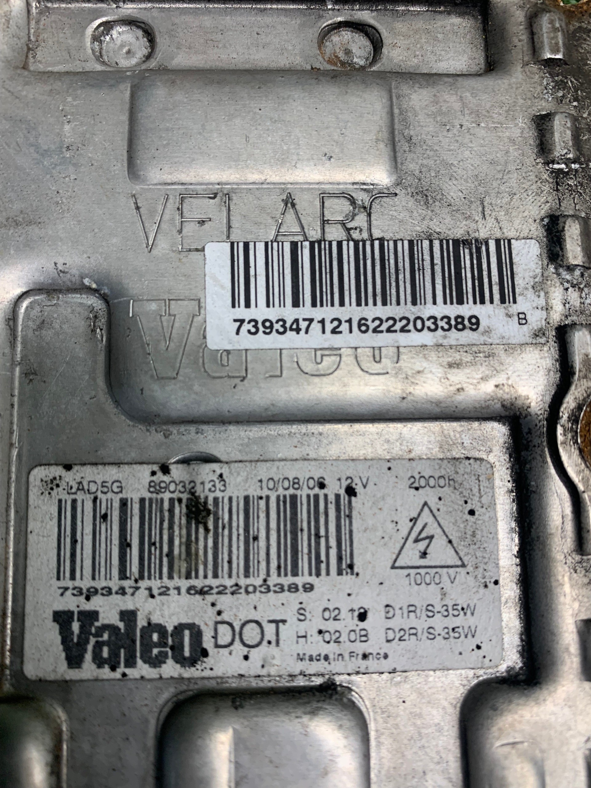 CHRYSLER 300C control unit right XENON LAD5G 89032133