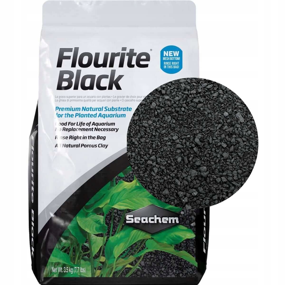 Levně Seachem Flourite Black 3,5KG Černý Substrát