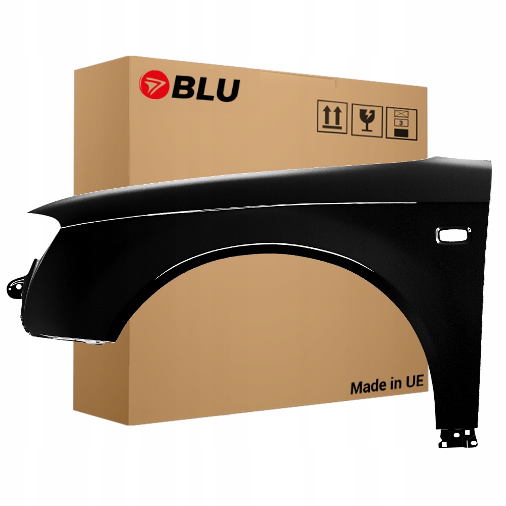 Blu Blatník Audi A4 B7 LZ9Y levý černý 04-08 přední
