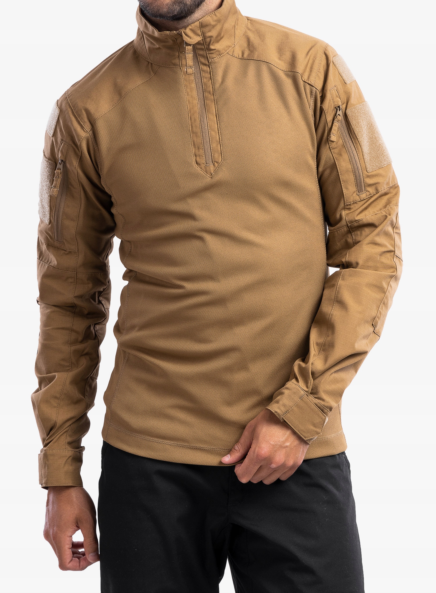 Mikina Helikon-Tex Mcdu Combat Shirt NyCo Ripstop coyote XL