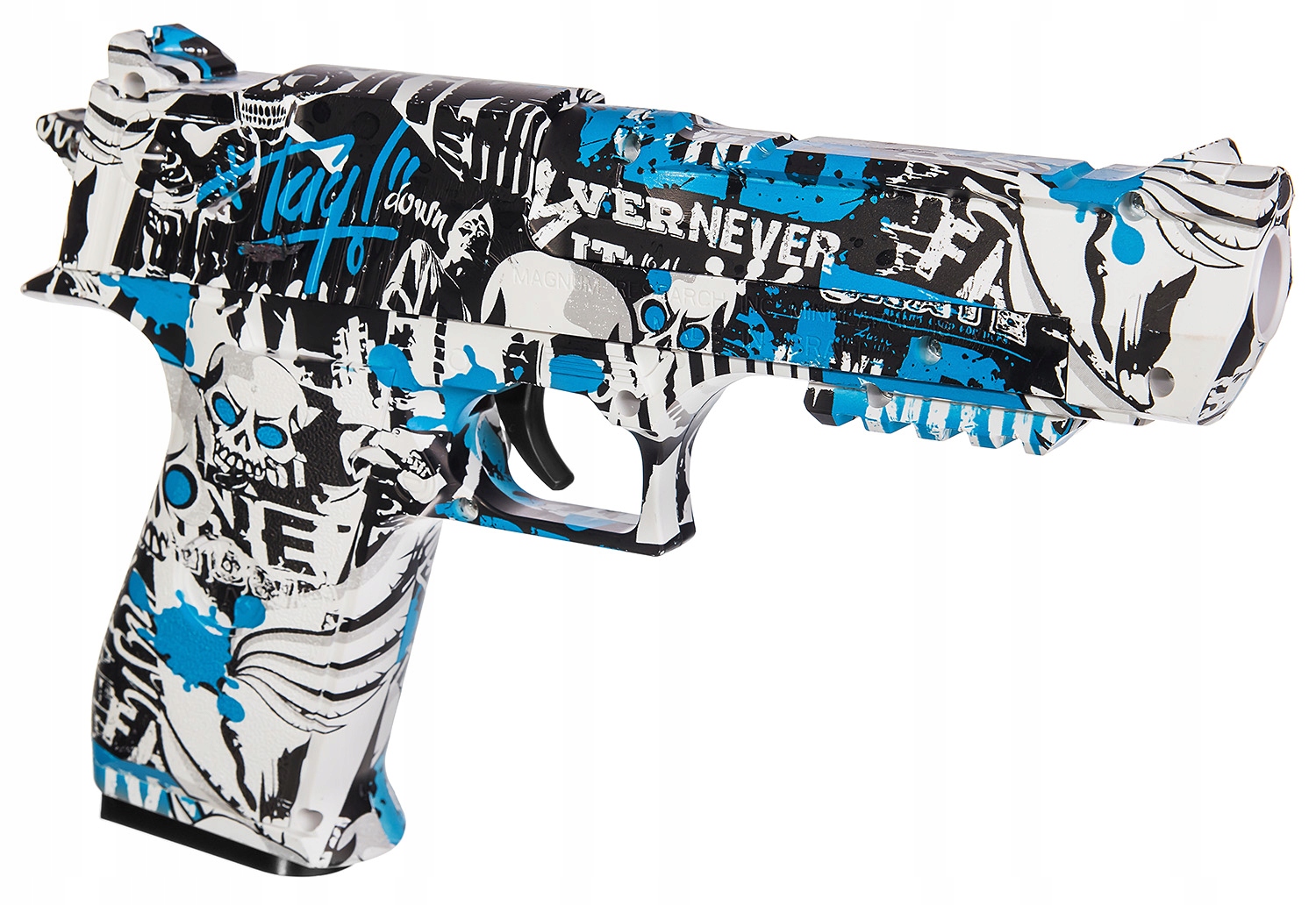 PISTOLET COLT BEZPIECZNE NABOJE PIANKI EVA STRZAŁKI WYPADAJĄCA ŁUSKA EAN (GTIN) 5906058984284