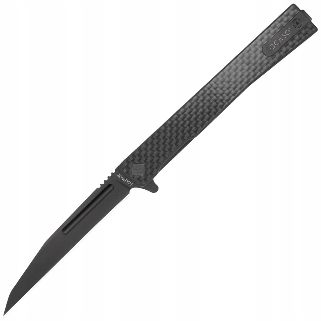 Nůž s klipem Edc Ocaso Solstice Carbon Fiber Wharncliffe Blade