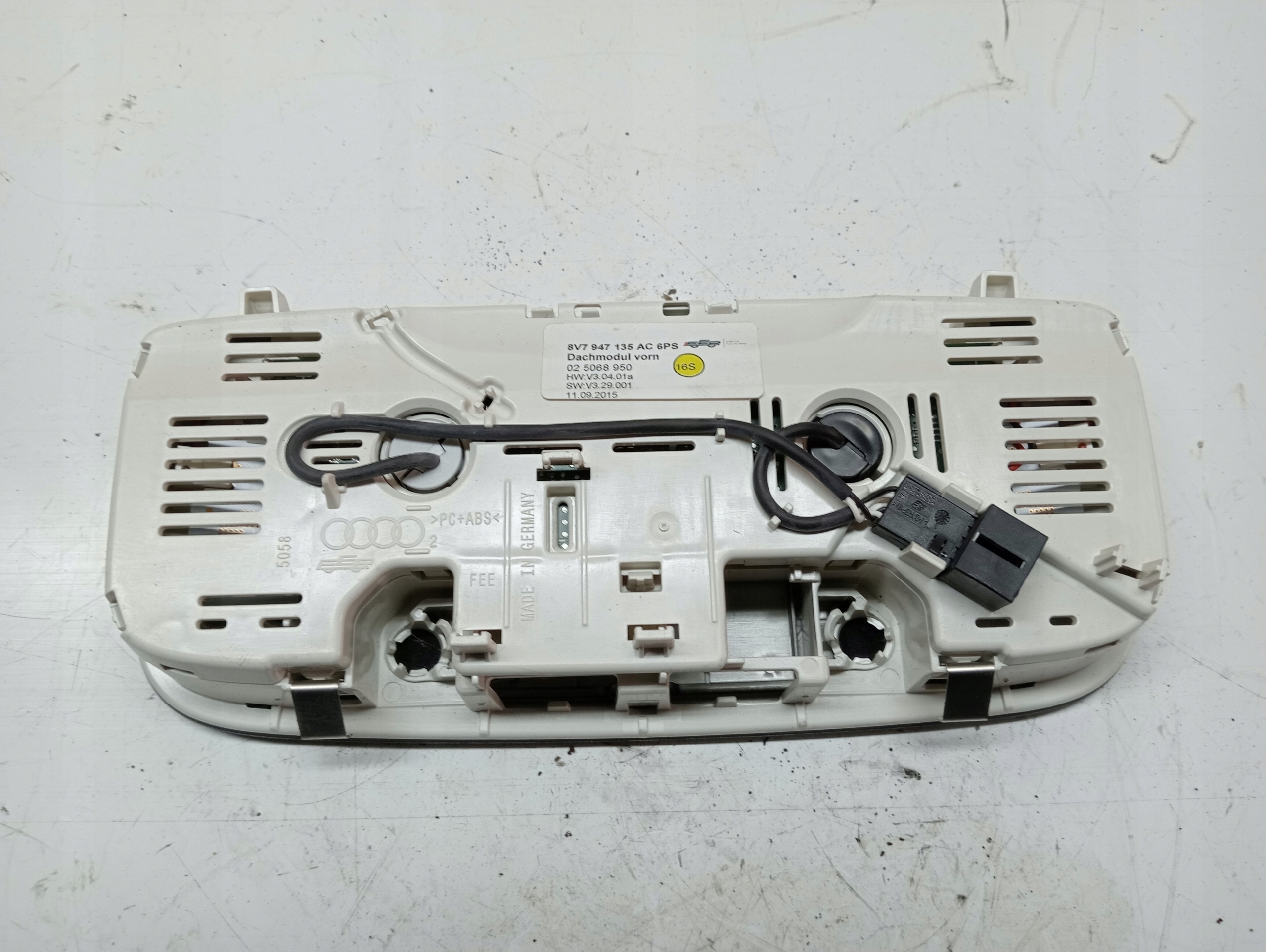 light inner OSWIETLENIE cabs 8V7947135AC AUDI A3 8V CABRIO BDB!!