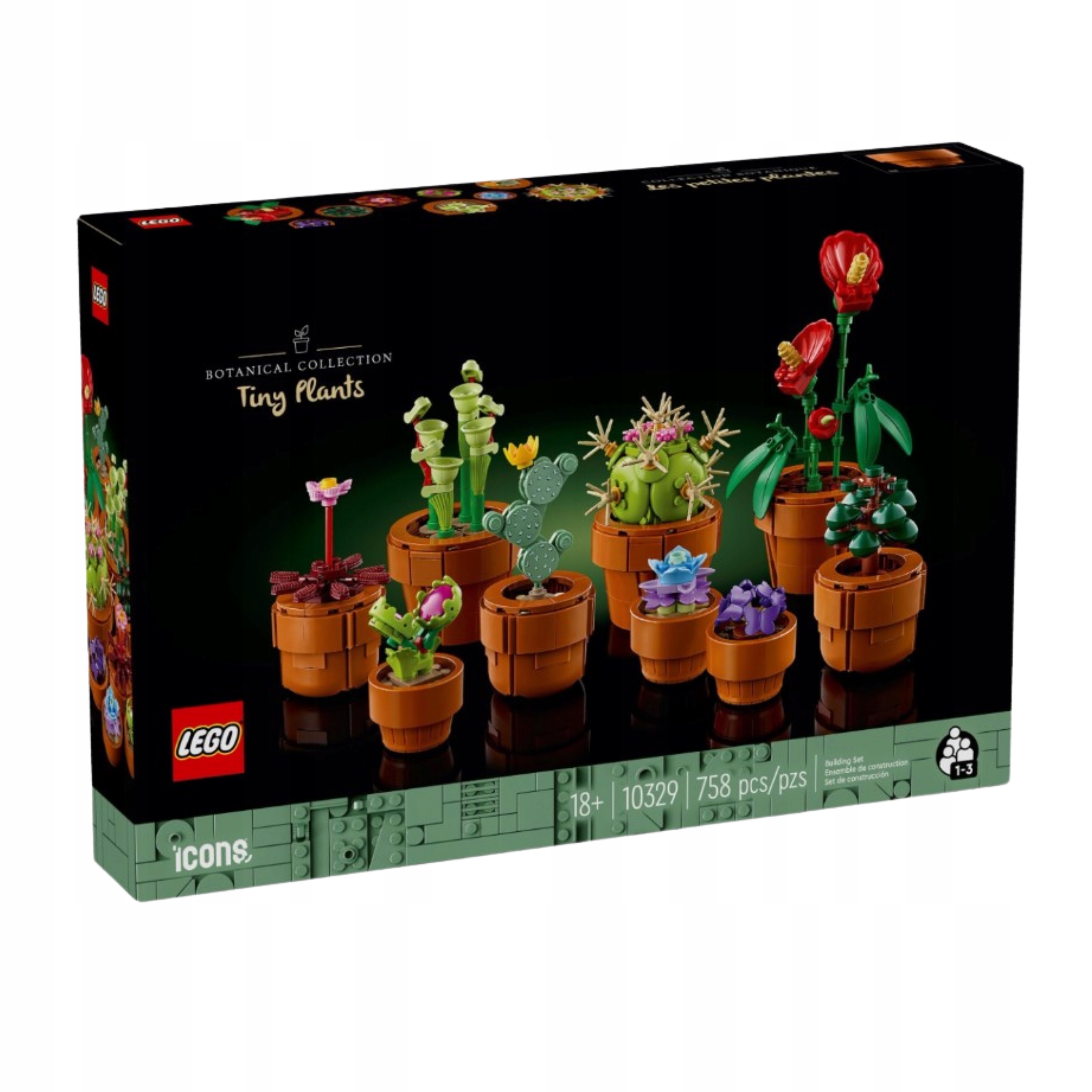 Lego Icons 10329 Miniaturní rostliny