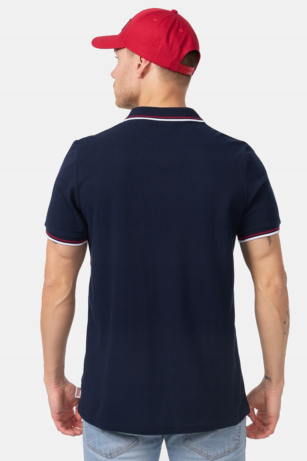 Polo Koszulka Męska Slim Fit LION L Marka Lonsdale