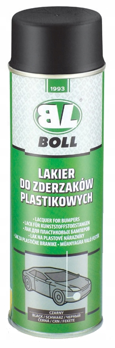 

Boll Czarny Lakier Do Zderzaków Plastikowych 500ml