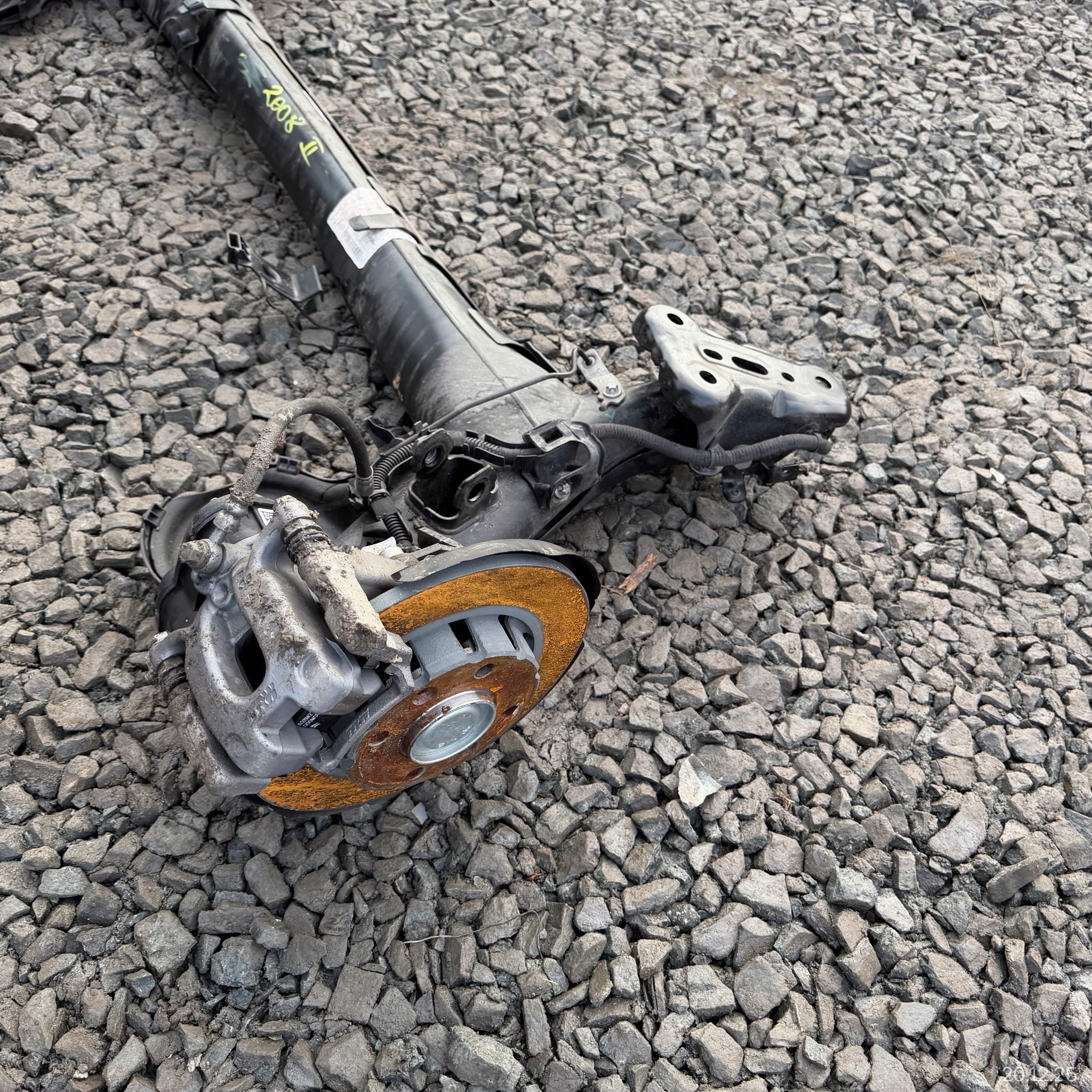 suspension beam axis rear complete PEUGEOT 2008 II discs