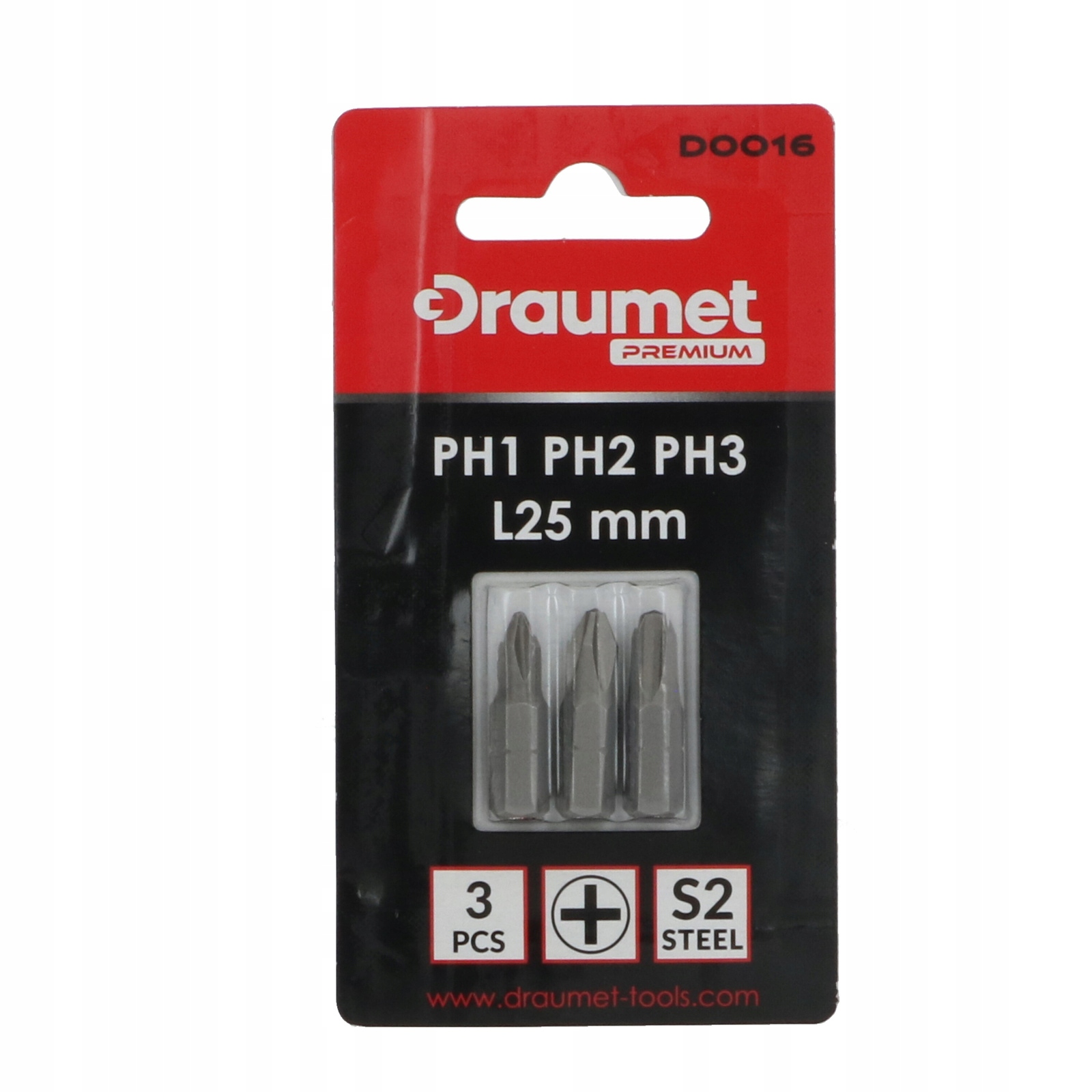 Draumet Premium Bity PH1, PH2, PH3 3 kusy 25, 50 kusů