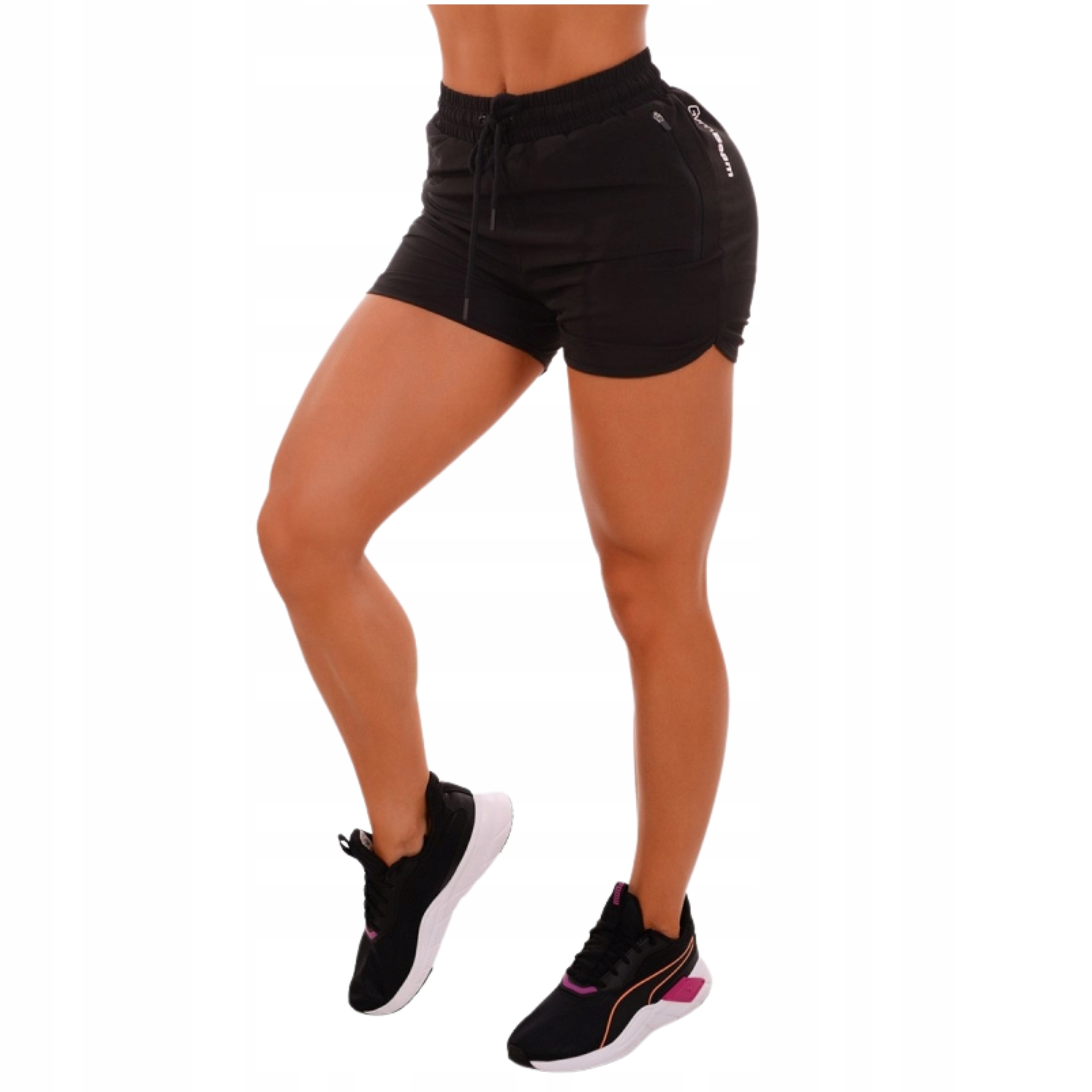 Dámské kraťasy Trn černé S GymBeam