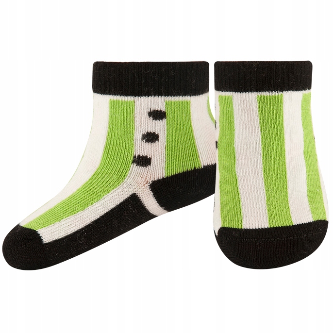 

Skarpetki niemowlęce Trampki Soxo kolorowe paski