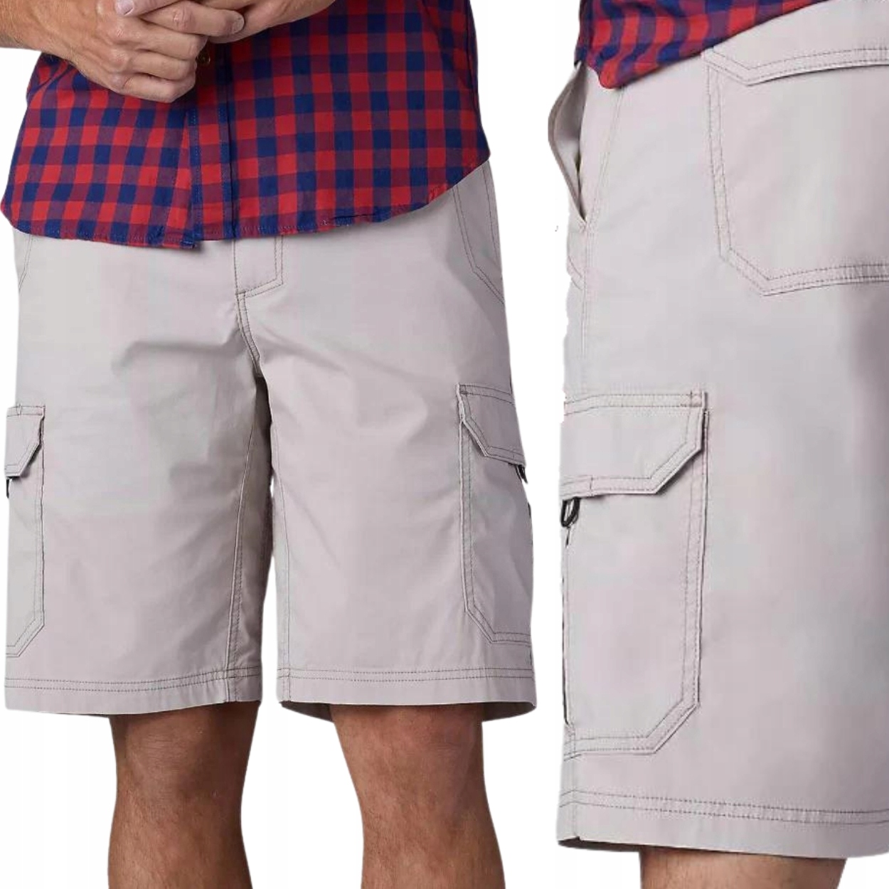 Lee XM Crossroad Cargo Short Extreme Motion Béžové Krátké Kraťasy W33