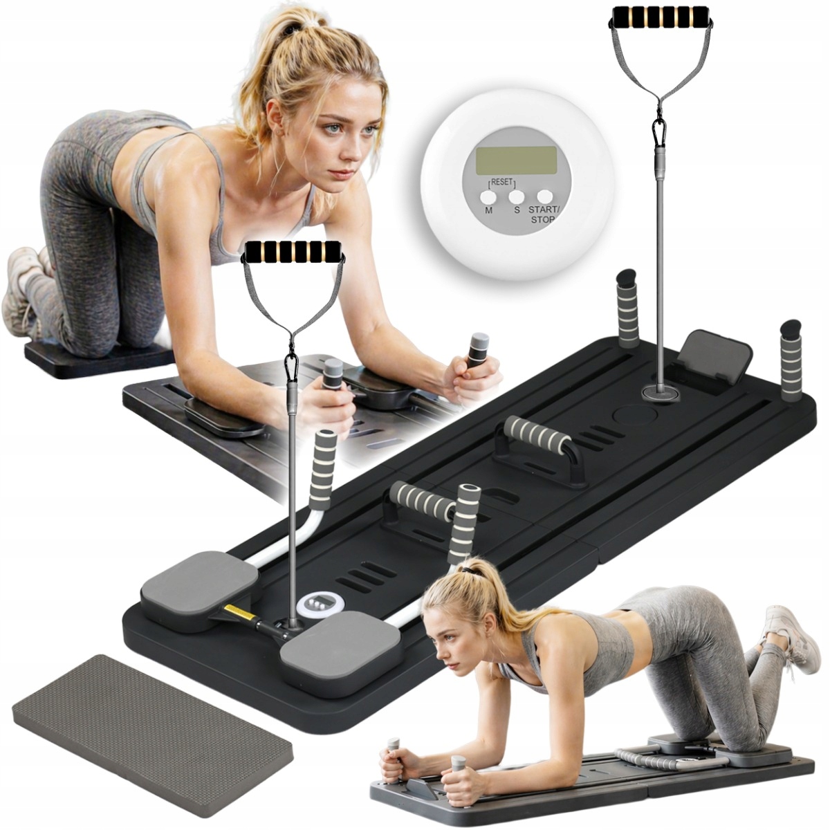Sada cvičebních pomůcek Suprimo 12 ks černá Bk pilates počítadlo lanek