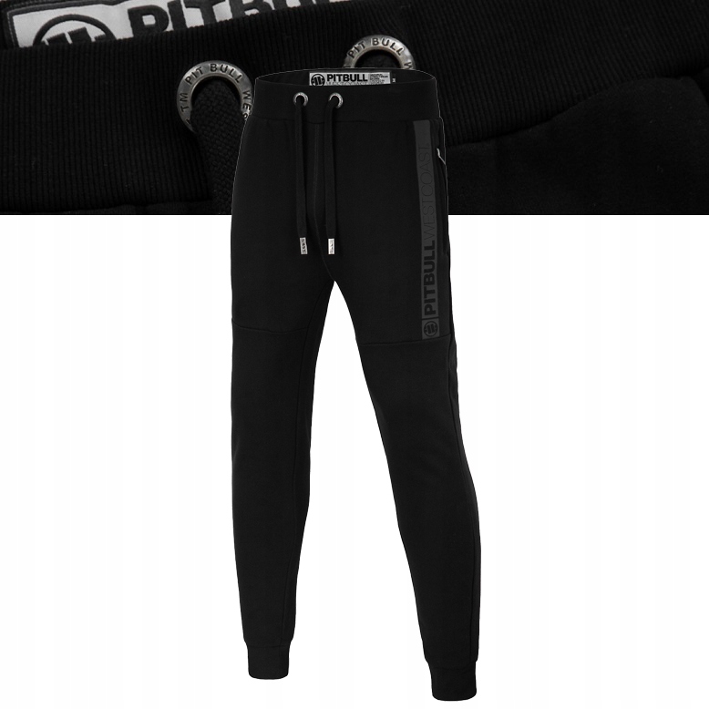 Pánské Pohodlné kalhoty teplákové kalhoty Pitbull New Hilltop Sportovní