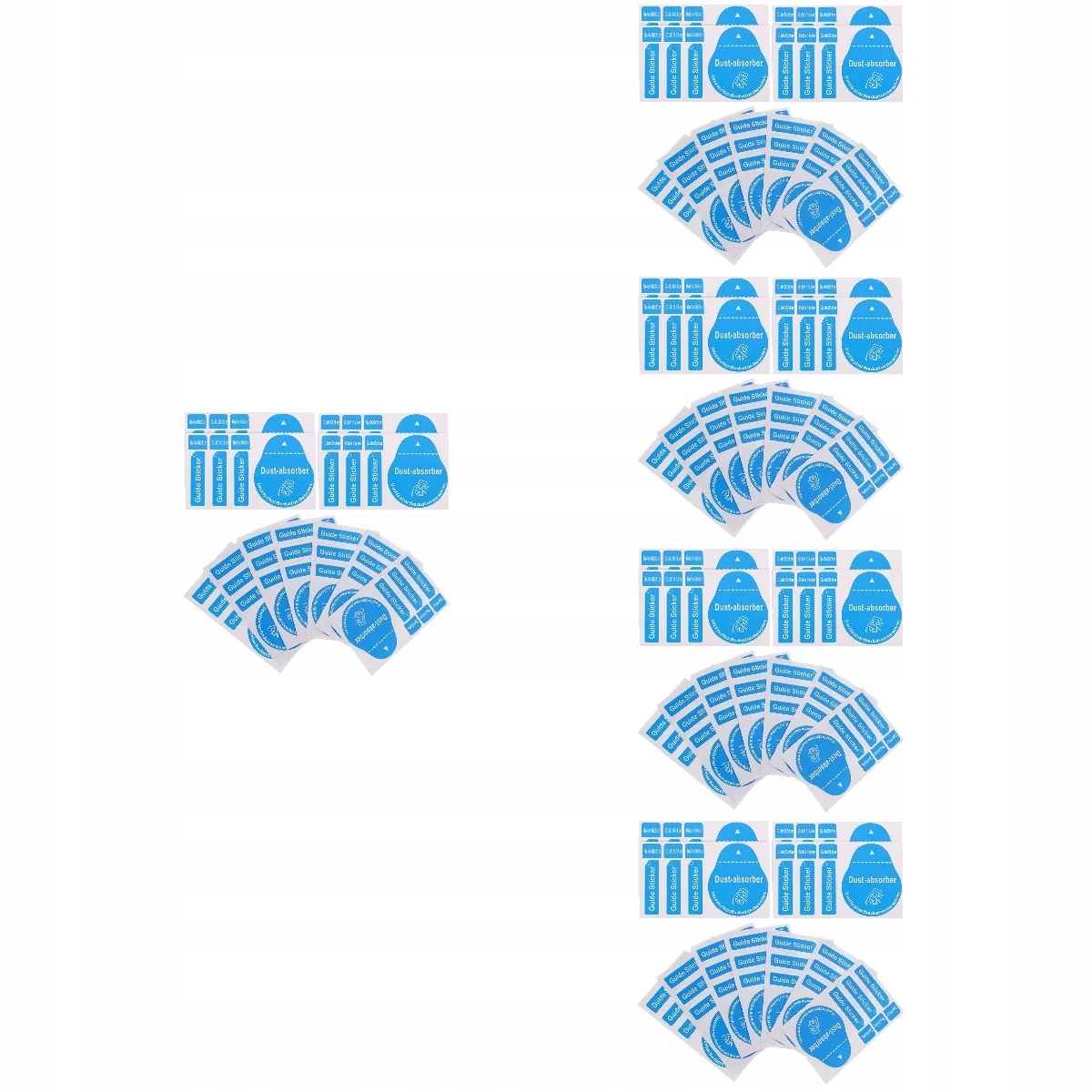 1000 pcs 3-in-1 Dust Absorber LCD Dedust Sticker