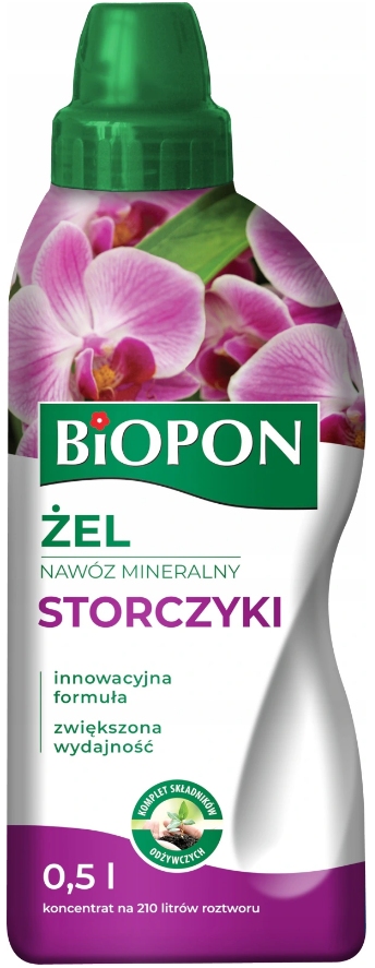 

Biopon Żel Nawóz mineralny do storczyków 0,5 L