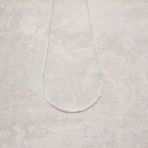 Stříbrný řetízek s vazbou Liščí Ocas