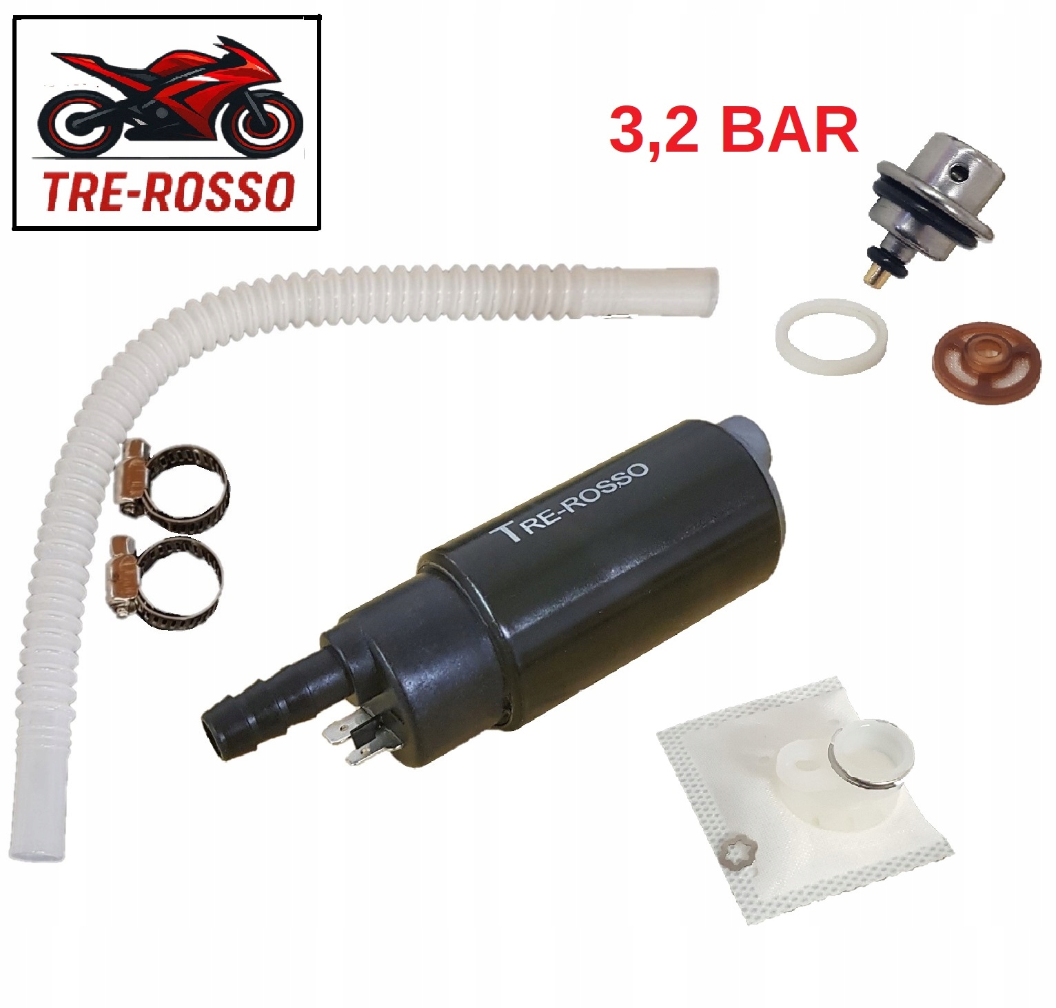 Masai Hisun 500 Benzínová Palivová Pumpa 16-18 regulátor tlaku paliva